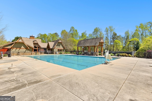 51 Stonebridge Way, Newnan, GA 30265 - community pool featuring a patio
