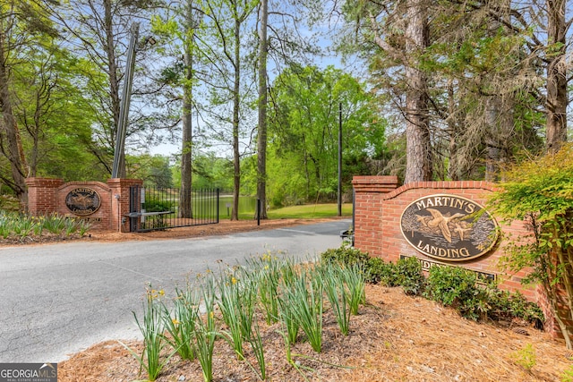 2240 Six Branches Dr, Roswell, GA 30076 - view of community sign