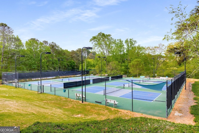 2240 Six Branches Dr, Roswell, GA 30076 - view of tennis court