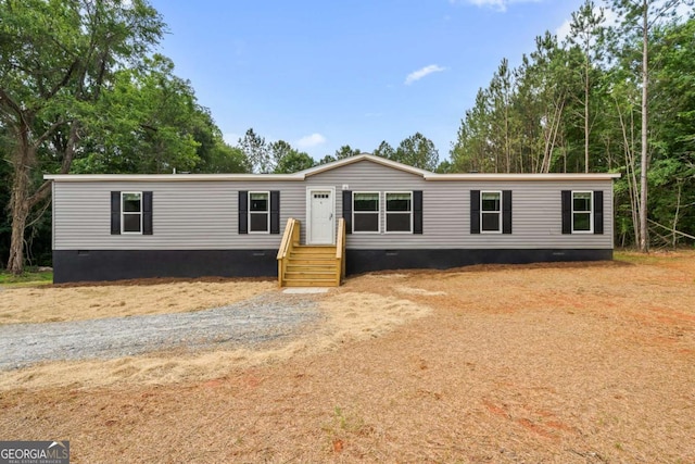 1617 Sweet City Rd, Elberton, GA 30635 - manufactured / mobile home featuring crawl space