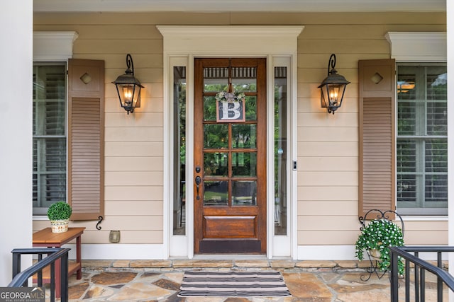2403 Wistful Way, Marietta, GA 30066 - view of exterior entry featuring covered porch