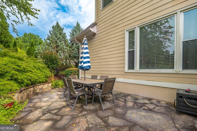 2403 Wistful Way, Marietta, GA 30066 - view of patio / terrace featuring outdoor dining area