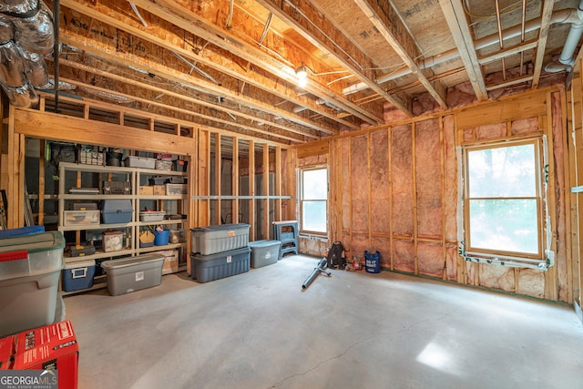 2403 Wistful Way, Marietta, GA 30066 - below grade area with a wood stove