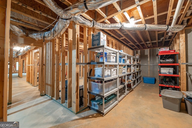 2403 Wistful Way, Marietta, GA 30066 - view of unfinished basement