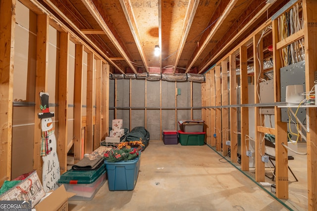 2403 Wistful Way, Marietta, GA 30066 - view of unfinished basement