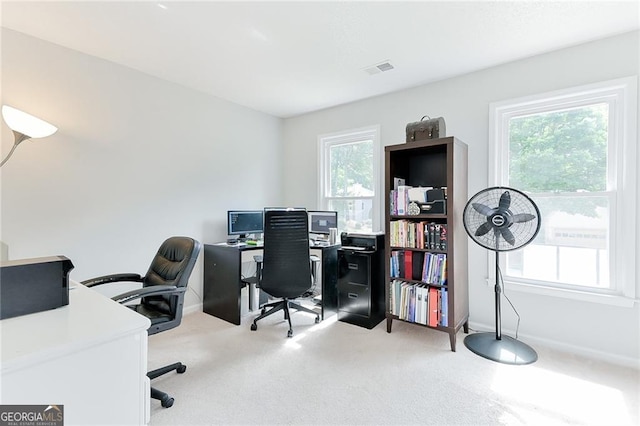 4180 Pineset Dr, Alpharetta, GA 30022 - carpeted office featuring plenty of natural light