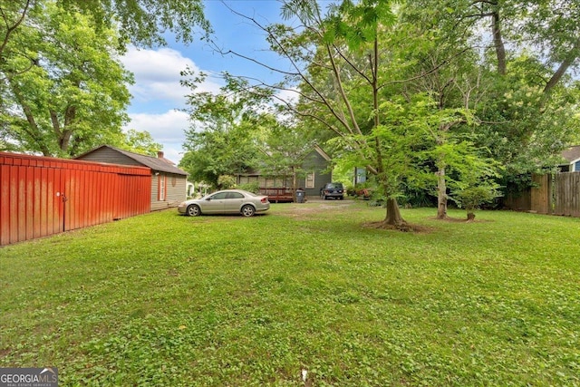 226 Noyes St, Cedartown, GA 30125 - view of yard