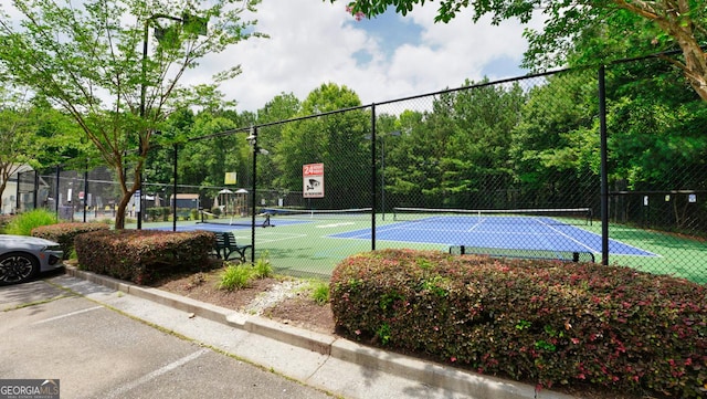 400 Silver Spring St, Dallas, GA 30157 - view of tennis court