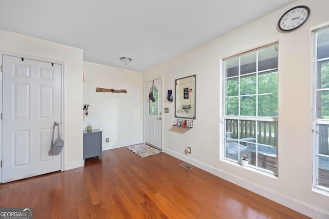 1101 Moon Rd, Shiloh, GA 31826 - entryway featuring wood finished floors and baseboards