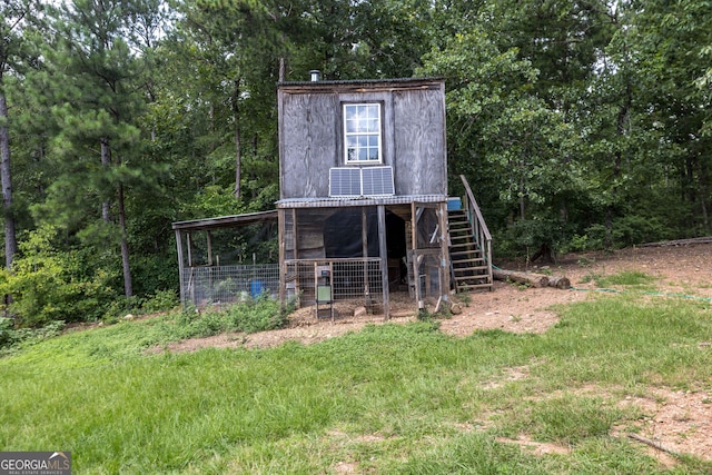 1101 Moon Rd, Shiloh, GA 31826 - view of outdoor structure featuring stairs