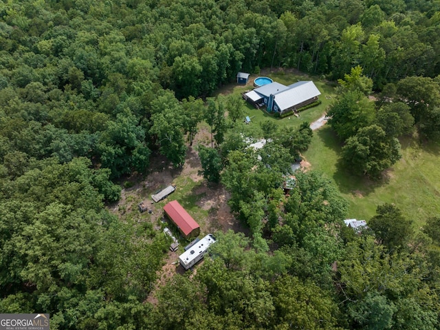 1101 Moon Rd, Shiloh, GA 31826 - aerial view of a forest