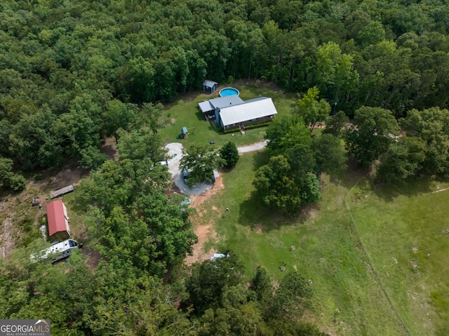 1101 Moon Rd, Shiloh, GA 31826 - view of property location featuring a forest