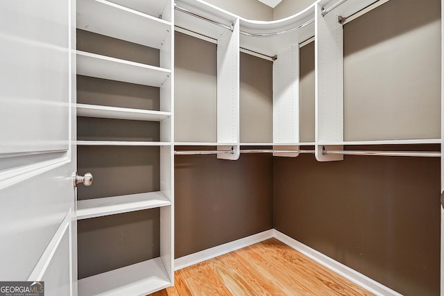 6722 Blue Heron Way, Flowery Branch, GA 30542 - walk in closet with wood finished floors