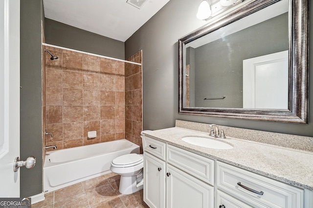 6722 Blue Heron Way, Flowery Branch, GA 30542 - full bath featuring vanity and shower / bathtub combination