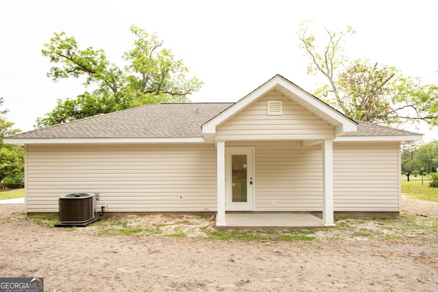 1920 Darling Ave, Waycross, GA 31501 - rear view of house featuring roof with shingles and a patio