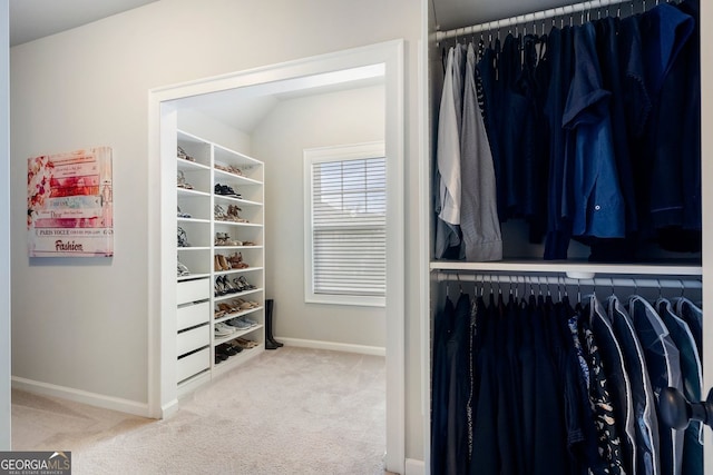 510 Walden Glen Ln, Alpharetta, GA 30004 - walk in closet featuring carpet