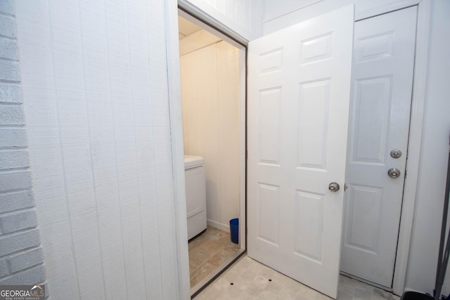 109 Susie Pl, Newnan, GA 30265 - bathroom featuring washer / dryer