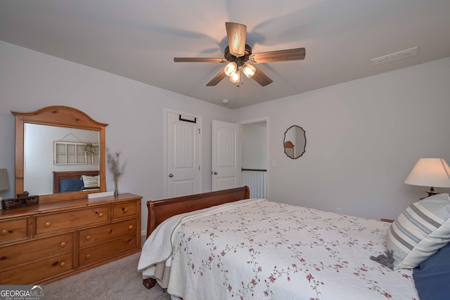 110 Serendipity Way, Dallas, GA 30157 - carpeted bedroom with ceiling fan