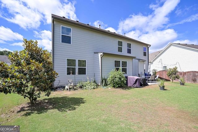 110 Serendipity Way, Dallas, GA 30157 - back of property featuring a patio