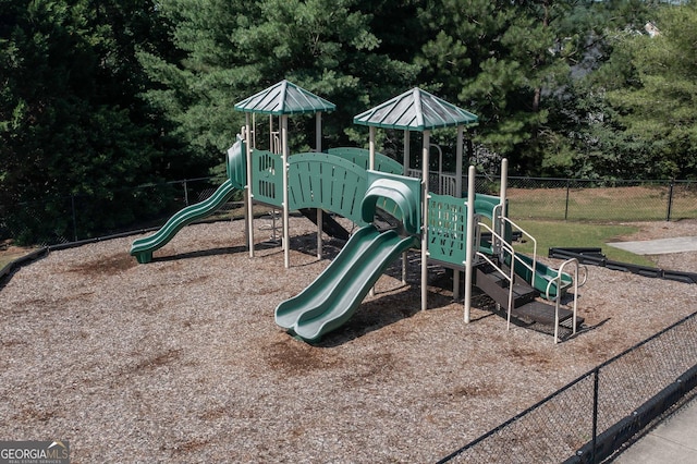 110 Serendipity Way, Dallas, GA 30157 - community play area with view of wooded area