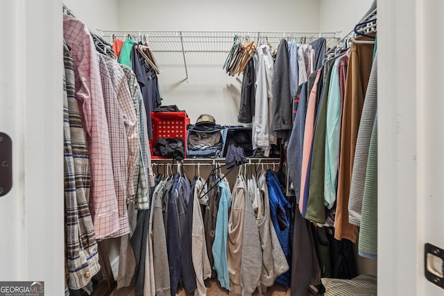 6521 Boulder Crest Ct, Flowery Branch, GA 30542 - spacious closet featuring carpet