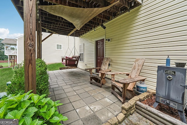 6521 Boulder Crest Ct, Flowery Branch, GA 30542 - view of patio