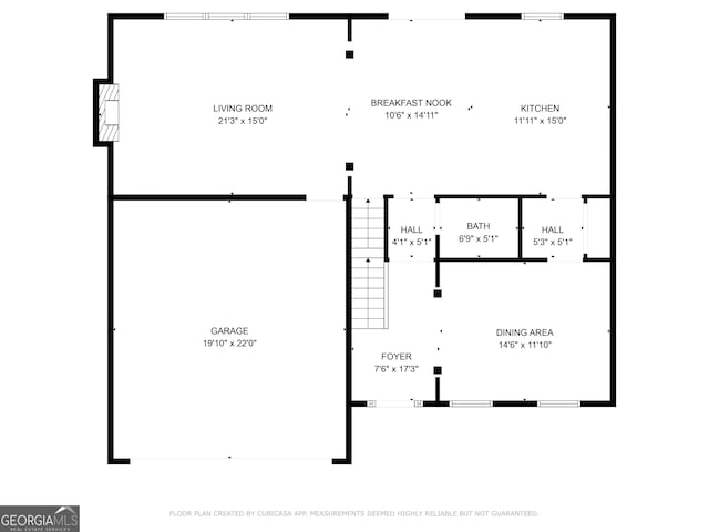 6521 Boulder Crest Ct, Flowery Branch, GA 30542 - view of room layout