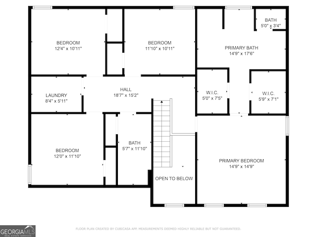 6521 Boulder Crest Ct, Flowery Branch, GA 30542 - view of room layout