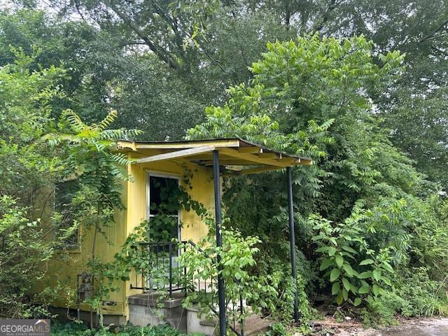 680 Thomas Rd, Trion, GA 30753 - view of outdoor structure featuring a view of trees