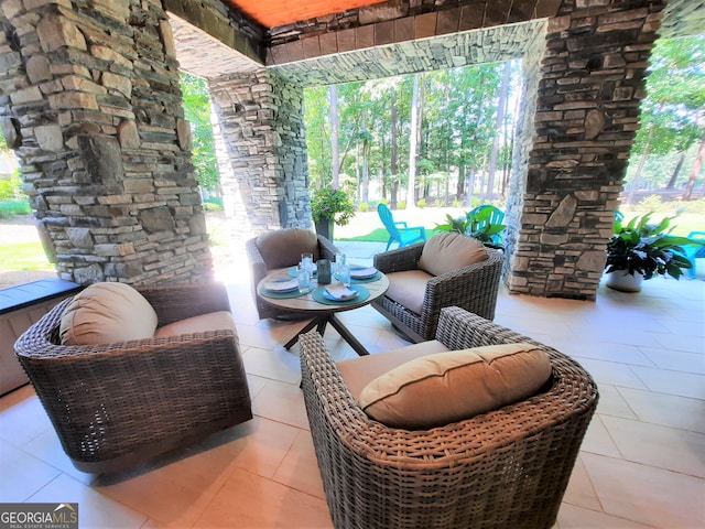 1330 Jackson Ridge Rd, Greensboro, GA 30642 - view of patio / terrace