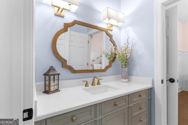 1413 N Walkers Mill Rd, Griffin, GA 30223 - bathroom with vanity