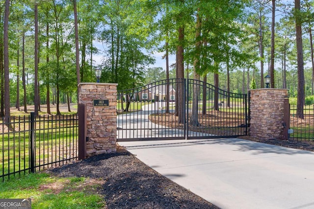 1413 N Walkers Mill Rd, Griffin, GA 30223 - view of gate
