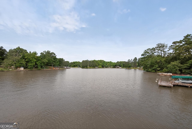 106 Oak Ln, Eatonton, GA 31024 - water view featuring a dock