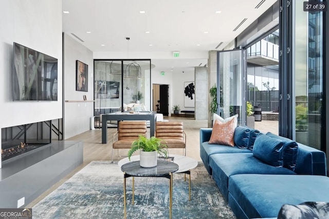 788 W Marietta St NW Unit 212, Atlanta, GA 30318 - community lobby featuring recessed lighting