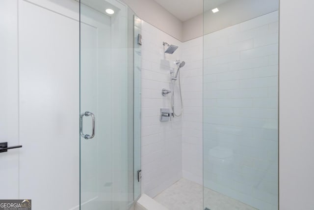 788 W Marietta St NW Unit 212, Atlanta, GA 30318 - bathroom featuring a shower stall