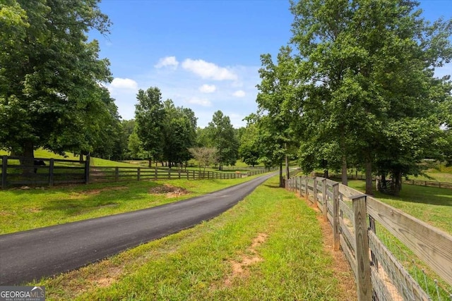 7945 Reinhardt College Pkwy, Waleska, GA 30183 - view of street with a rural view