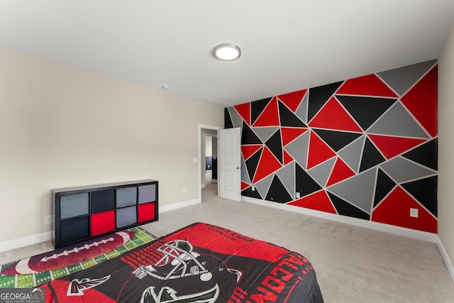 4130 Millbrook Ct, Suwanee, GA 30024 - bedroom with carpet floors and baseboards