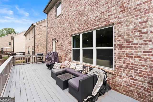 4130 Millbrook Ct, Suwanee, GA 30024 - deck with outdoor lounge area