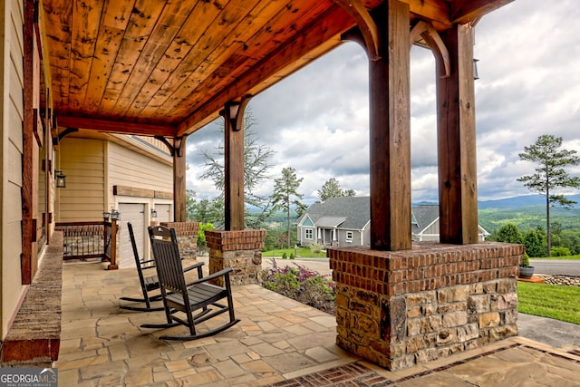 899 Ridge Pointe Way, Blairsville, GA 30512 - view of patio / terrace
