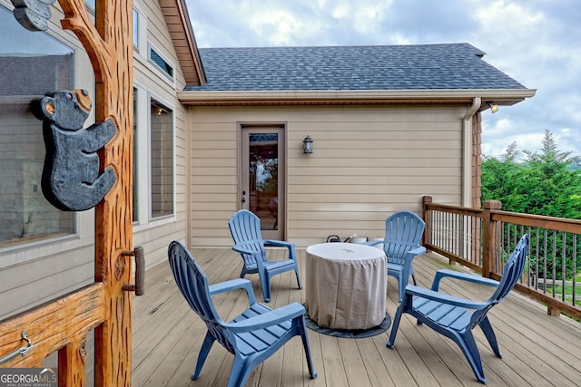 899 Ridge Pointe Way, Blairsville, GA 30512 - view of deck