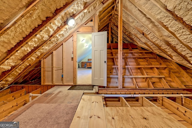 899 Ridge Pointe Way, Blairsville, GA 30512 - view of attic