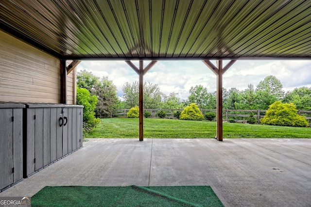 899 Ridge Pointe Way, Blairsville, GA 30512 - view of patio with view of scattered trees