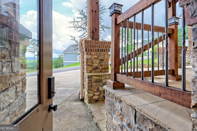 899 Ridge Pointe Way, Blairsville, GA 30512 - view of doorway to outside