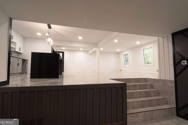 69 N Hearn Rd, Ellenwood, GA 30294 - bar featuring recessed lighting and stairs