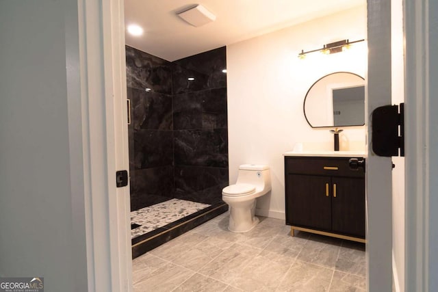 69 N Hearn Rd, Ellenwood, GA 30294 - full bath with vanity and tiled shower