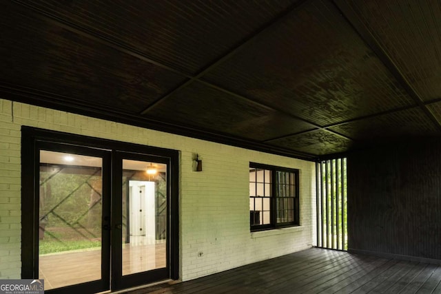 69 N Hearn Rd, Ellenwood, GA 30294 - view of wooden terrace