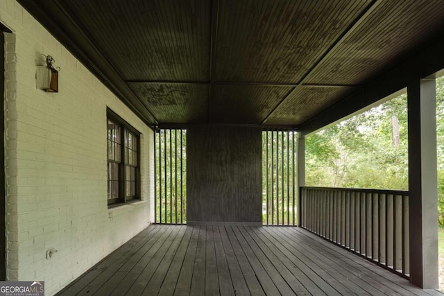 69 N Hearn Rd, Ellenwood, GA 30294 - view of deck