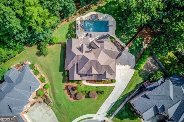 3217 Aberrone Pl, Buford, GA 30519 - bird's eye view
