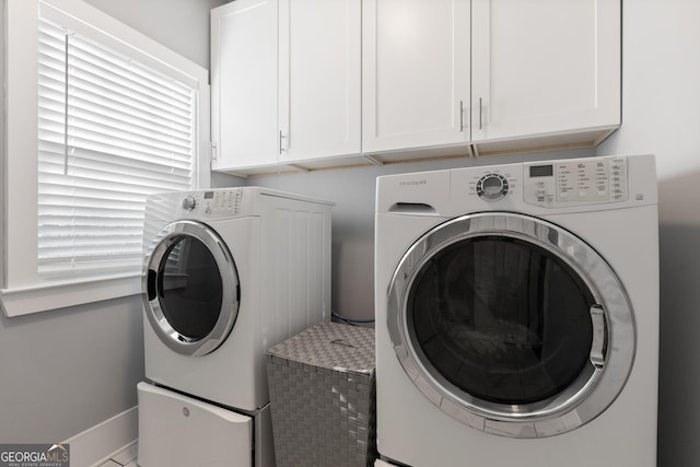 1967 Cogar Dr, Decatur, GA 30032 - laundry area with cabinet space and baseboards