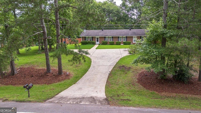 1777 Cedar Shoals Dr Unit 1775, Athens, GA 30605 - ranch-style house with concrete driveway and a front yard